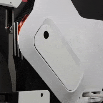 a short video showing the balancing and feedback system working underneath the fabric fairing