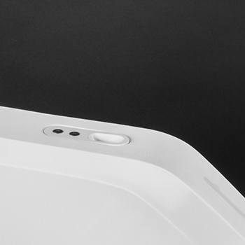 a gif where the Sensor is located and in which direction it detects the changing posture of the rider