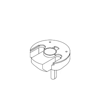 a animation of how the main brewing unit is easily cleaned
