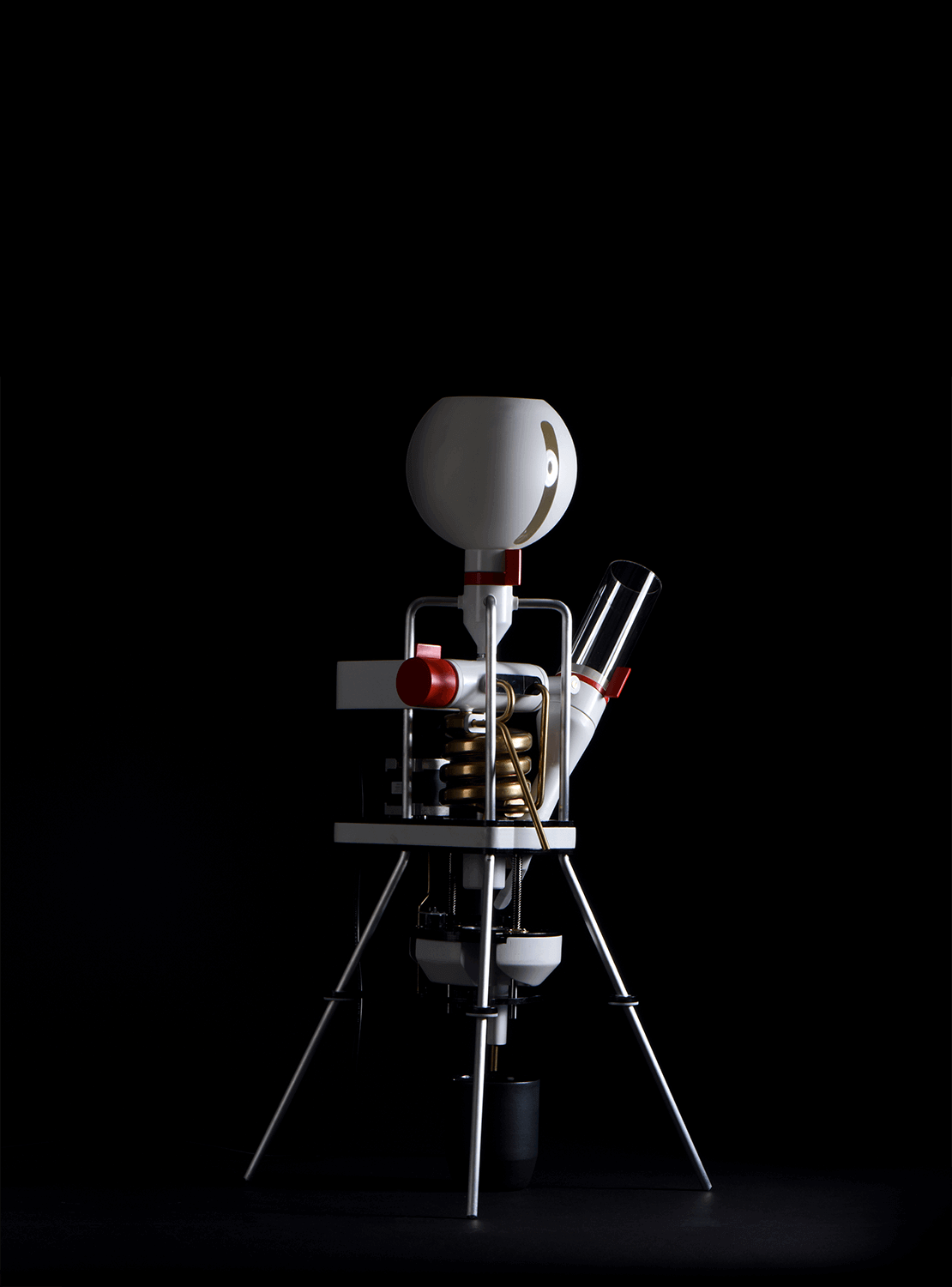 the hero picture of the soyuz coffee machine prototype