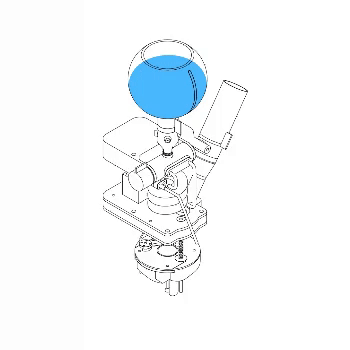 an animation how to steam milk with soyuz
